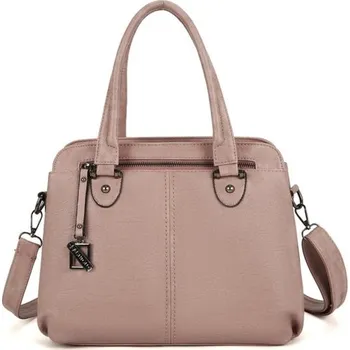 Kabelka Dámská kožená kabelka M1670 růžová