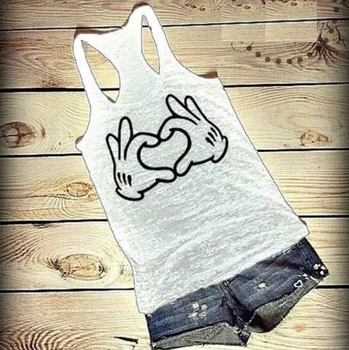 Dámské tílko s vykrojenými zády bílá XL