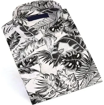 Dámská košile Dámská černobílá košile s potiskem M