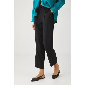 Dámské kalhoty Kalhoty Medicine dámské, černá barva, střih chinos, medium waist RS25.SPD090 99X, vel. XS