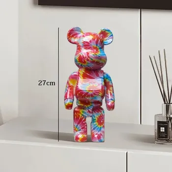 Barevný graffiti medvěd jako moderní dekorace | soška, dekorace - A44 (27 cm)