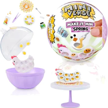 MGA Entertainment MGA Mini Verse Make It Mini Spring Koule Překvapení Ingredience Velikonoce Jaro