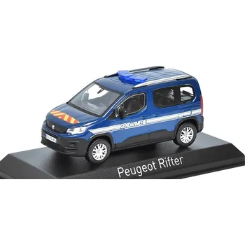 autíčko Peugeot Rifter Gendarmerie Police 2019 1:43 - NOREV Peugeot Rifter Gendarmerie Police 2019 - kovový model auta