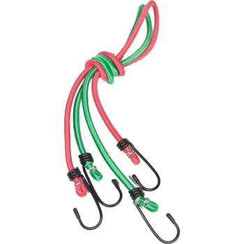 Lany TOPTRADE gumolano upínací, s háčky, sada 2 ks, do 6 kg, O 6 mm x 80 cm (TOPTRADE gumolano upínací, s háčky, sada 2 ks, do 6 kg, O 6 mm x 80 cm)