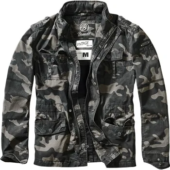 Pánská casual bunda BRANDIT BUNDA Britannia Jacket Darkcamo Velikost: XL