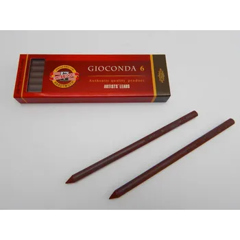 Uhel, rudka, světle hnědá, 6 kusů