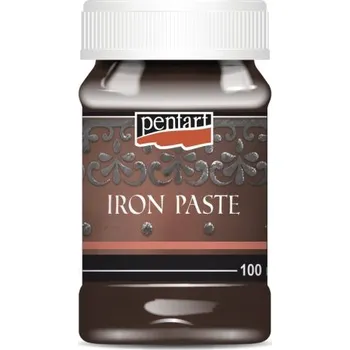 Speciální výtvarná barva Pentart Železná pasta 100 ml REZAVÁ HNĚDÁ