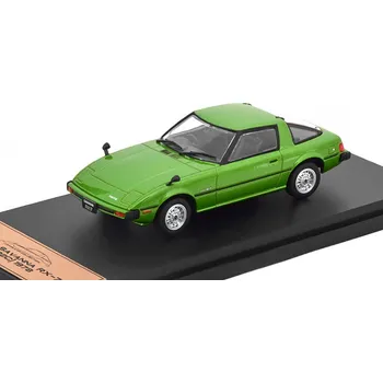 autíčko Mazda Savanna RX-7 1978 1:43 - Hachette časopis s modelem Mazda RX7 Savanna SA22C 1978 Japanese Cars Collection - kovový model