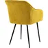 Jídelní židle IDEA nábytek Mosun, žlutá