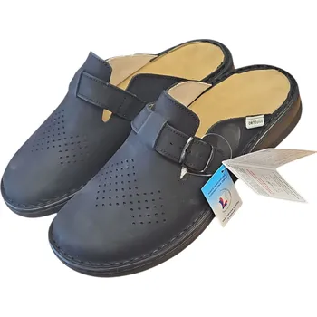 Pánské polobotky 1405 - 60 černá pánská zdravotní obuv/nazouváky 42