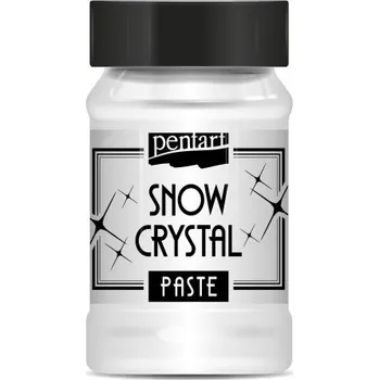 Výtvarná barva Pentart Sněhová kříšťálová pasta PENTART 100 ml
