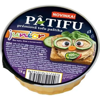 Hotové jídlo VETO PATIFU Tofu paštika Junior 75 g
