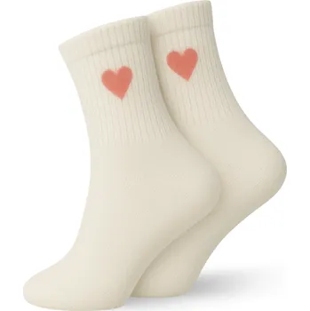 Univerzální čisticí prostředek Úklid pro klid Ponožky se srdíčkem Barva: Krémová