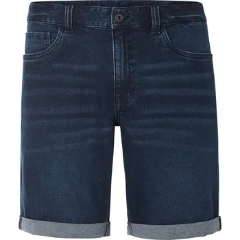 LIVERGY® Pánské džínové kraťasy (tmavě modrá, 52)