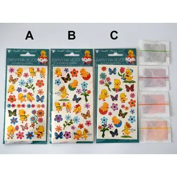 Speciální výtvarná barva Barvy a obtisky na vejce D