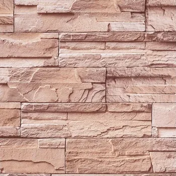 Zahradní dekorace VEELIKE Samolepící nábytek v roli cihlové tapety 40 cm x 900 cm Vintage Stone Lepicí papír pro