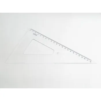 Trojúhelník 60-250 transparentní