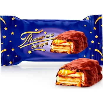 Bonbon TEMNÁ NOC oplatkový dezert NK