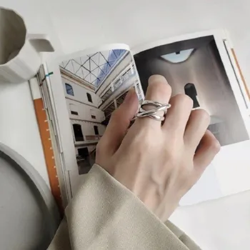 Prsten Dámský prstýnek D873 stříbrná