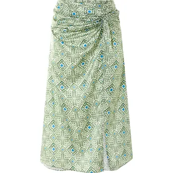 Dámská sukně esmara® Dámská midi sukně (zelená/vzorovaná, 44)