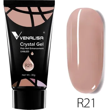Venalisa Crystal Gel: Pink Nut - poly gel 30 ml