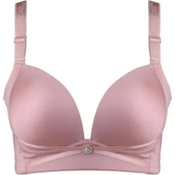 Podprsenka Dámská podprsenka s výstřihem fialová 80C