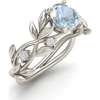 Prsten Dámský elegantní prsten s kamínkem 7