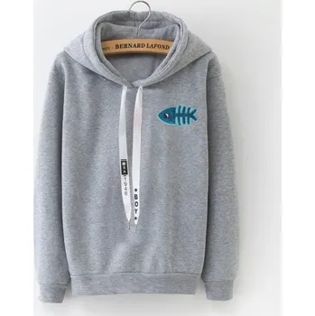 Dámská mikina Dámská mikina s potiskem šedá S 2