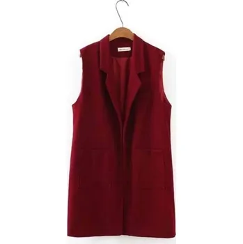 Dámská vesta Dámská vesta P1612 vínová XXL