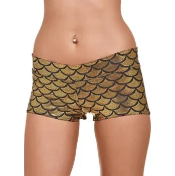 Dámské kraťasy Dámské kraťasy se vzorem A718 zlatá XL