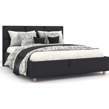 Postel Čalouněná postel Aurora Frame Standard, Plastic, Queens Dark Grey, 180x200 cm