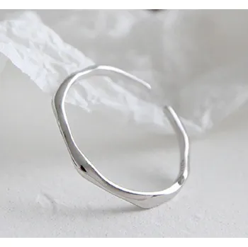 Prsten Dámský prstýnek D937 stříbrná