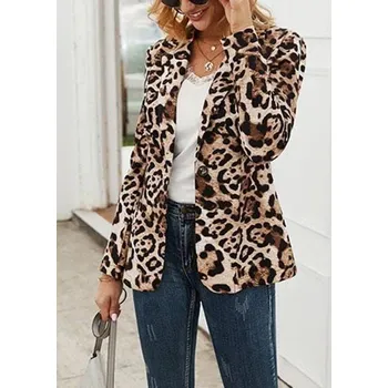 Dámský leopardí blejzr XL 2