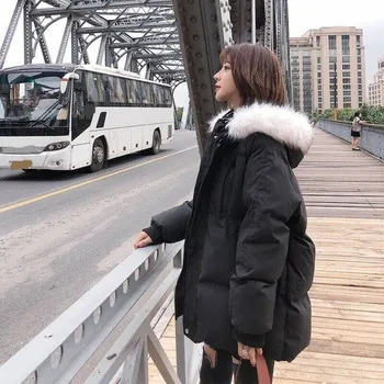 Dámská zimní bunda P1851 černá S