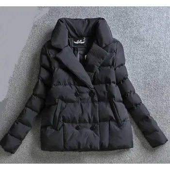 Dámská zimní bunda A1877 černá XS