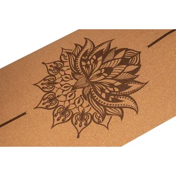 podložka na cvičení Korková podložka na jógu 183 cm x 61 cm x 4 mm