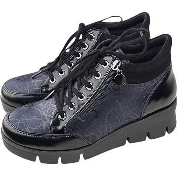 Dámská zimní obuv JP 128/1 - 60/51 dámské zdravotní kotníkové boty; barva modrá 39