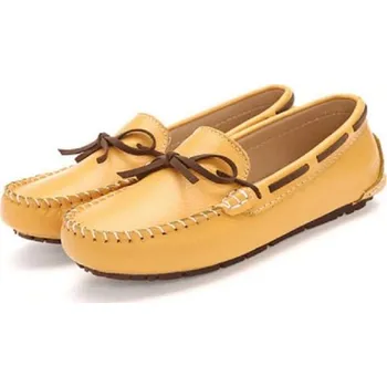 Dámské baleríny Dámské mokasíny Emy J1748 žlutá 38