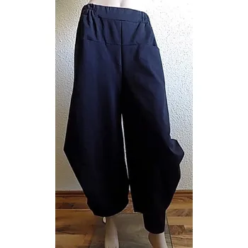 Dámské džíny Černé kalhoty harémové Sweetissima