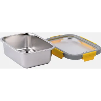 Dóza na potraviny Pika Nerezový jídelní box 1 200 ml se skleněným víkem (PKMS1200)