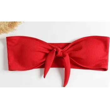 Dámské plavky Dámský horní díl plavek P593 červená L