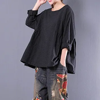 Dámská halenka Dámská halenka Cristal černá 3XL