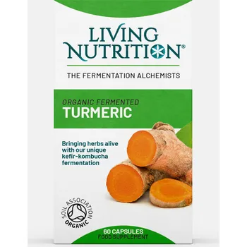 Přírodní produkt Living Nutrition Bio fermentovaná cejlonská kurkuma