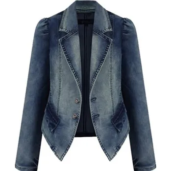 Dámské sako Dámské džínové sako P1819 L