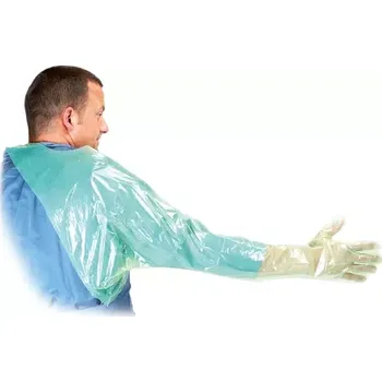 Rukávník Kruuse RINSO Z Rektální/inseminační rukavice zelené 50 KS 95 cm