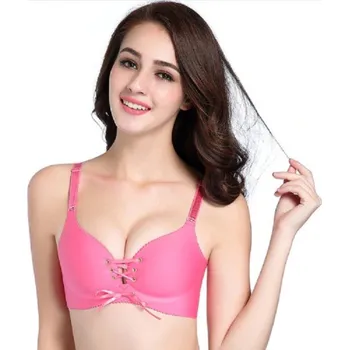 Podprsenka Dámská šněrovací podprsenka J2350 růžová 85C