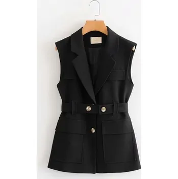 Dámská vesta Dámská vesta P2059 černá S