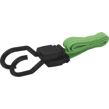 Lany TOPTRADE lano pryžové s textilním opletem a plastovými háky, 18mm x 80 - 180cm, 20kg (TOPTRADE lano pryžové s textilním opletem a plastovými háky, 18mm x 80 - 180cm, 20kg)