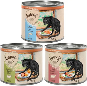 24x200g Feringa Selected Recipes - míchané balení: jehněčí, hovězí, losos