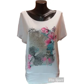 Dámská halenka Scharf Dámská halenka do lemu bílá Size: S